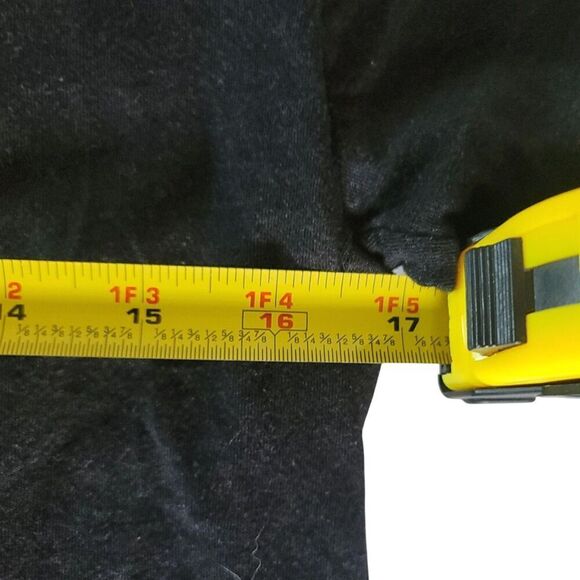 Love in Faith Black Blessed Leopard Print Graphic Tee Shirt Size M - Picture 7 of 8